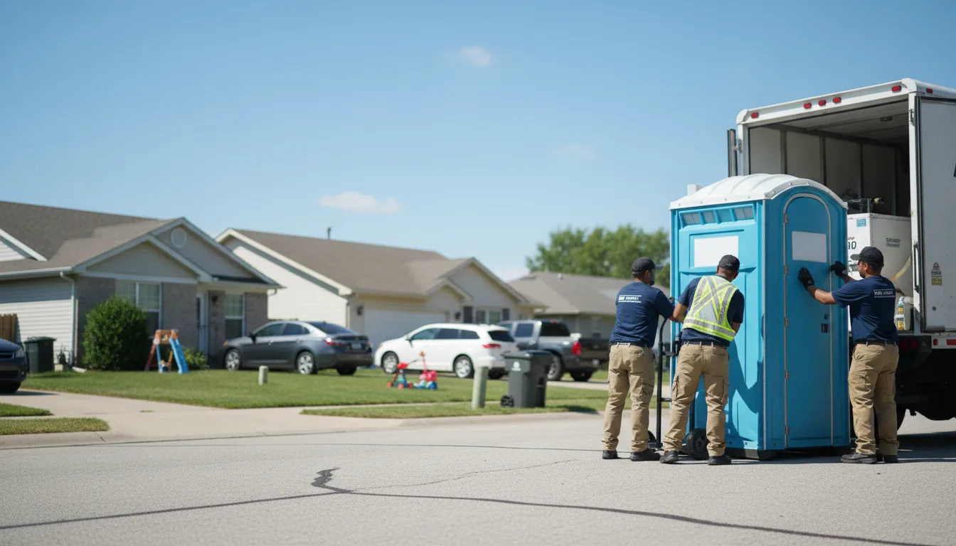 Standard Porta Potty Rentals in Rosamond, IL near me